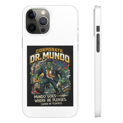 Snap Case — "Corporate Dr. Mundo" Phone Case | Funny Gamer League Riot-Inspired Design