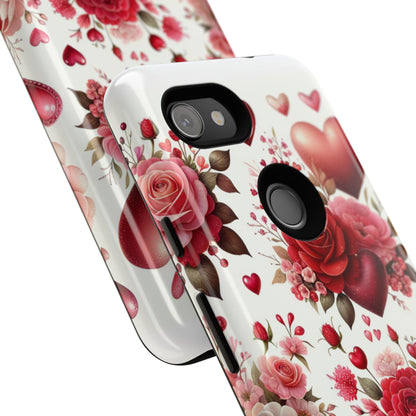 Heartfelt Floral Phone Case | Tough Cases for Love & Romance