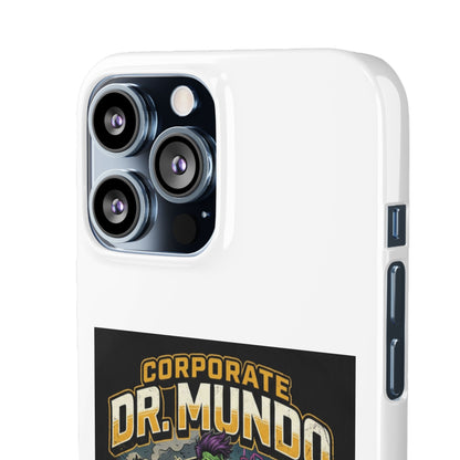 Snap Case — "Corporate Dr. Mundo" Phone Case | Funny Gamer League Riot-Inspired Design