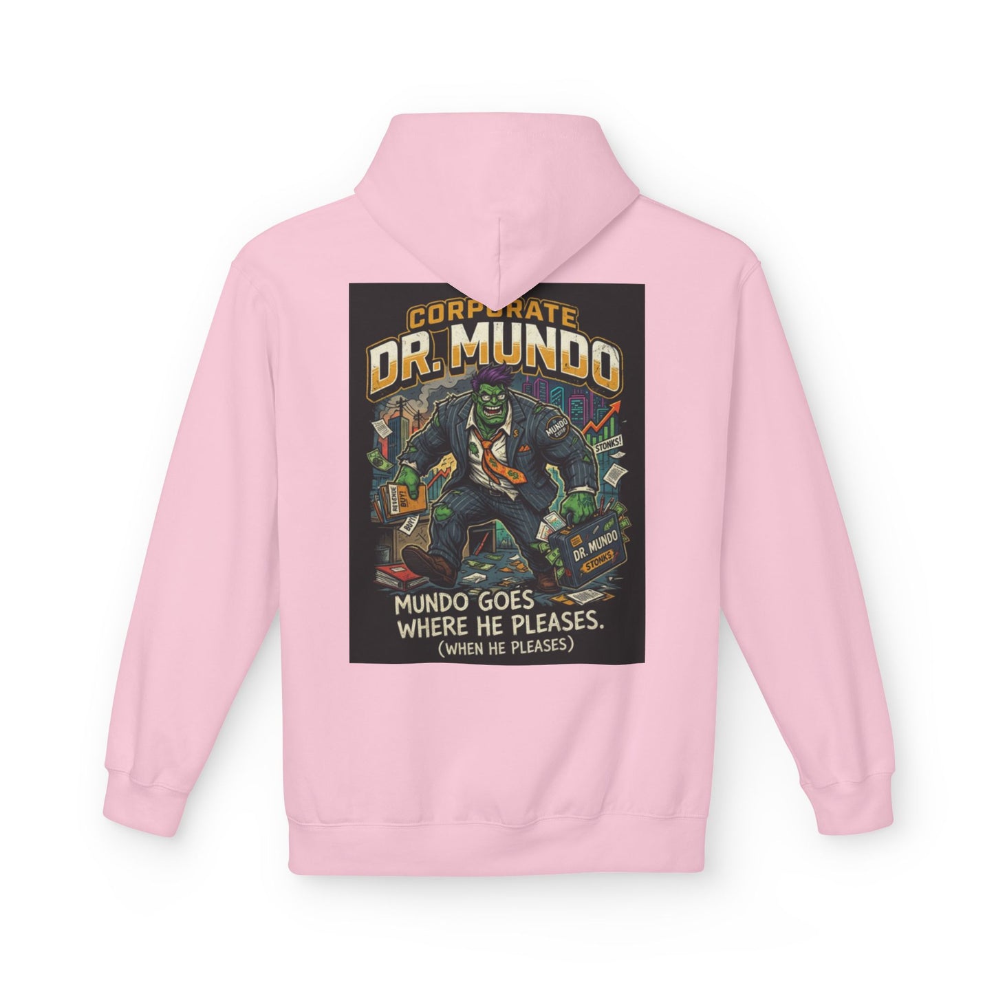 Dr Mundo Retro Arcade Hoodie league of legands— Gaming Champion Pullover
