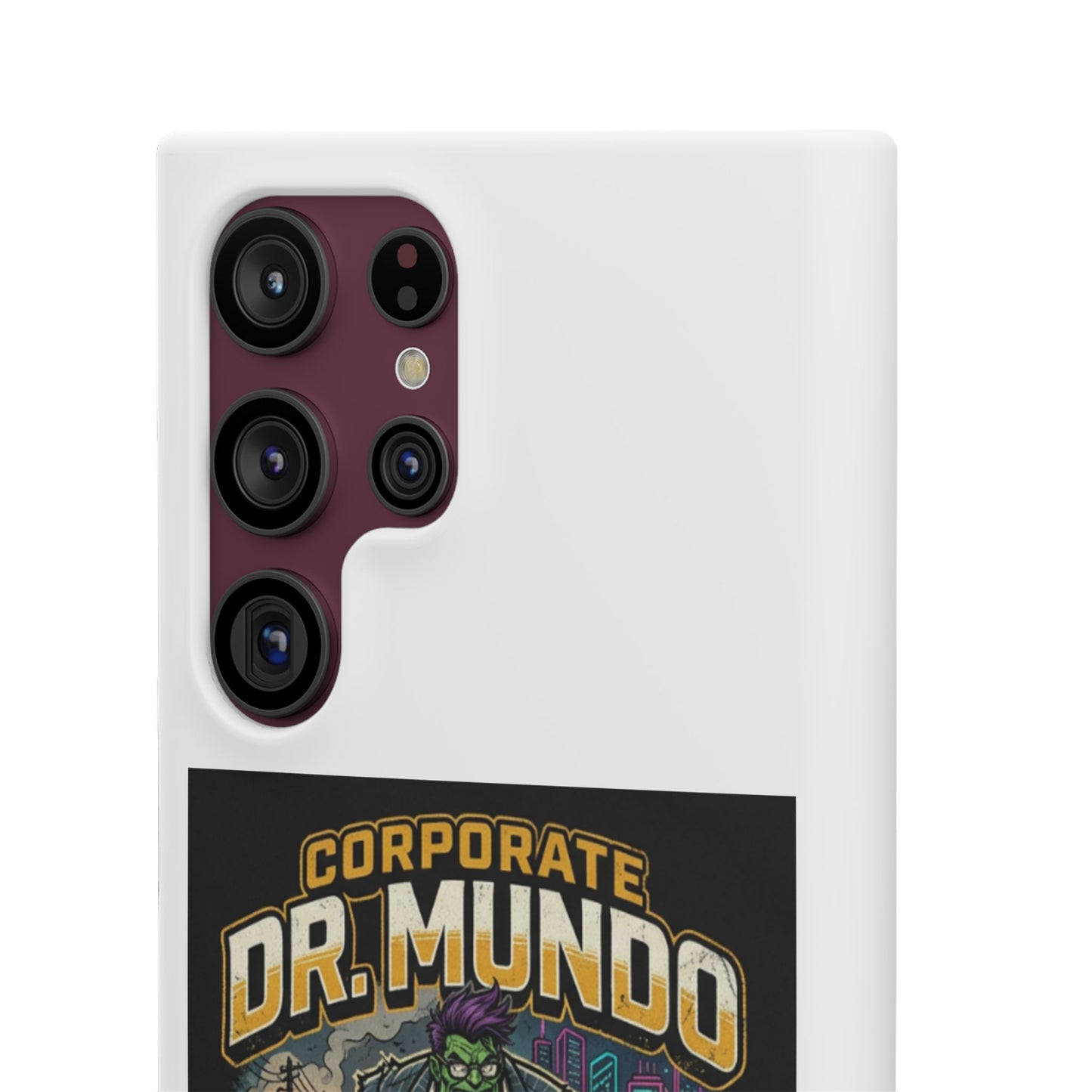 Snap Case — "Corporate Dr. Mundo" Phone Case | Funny Gamer League Riot-Inspired Design