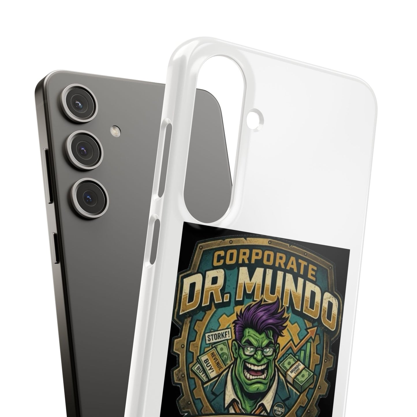 Corporate Dr. Mundo Phone Case — Funny Gaming Snap Case for League of Legends Fans