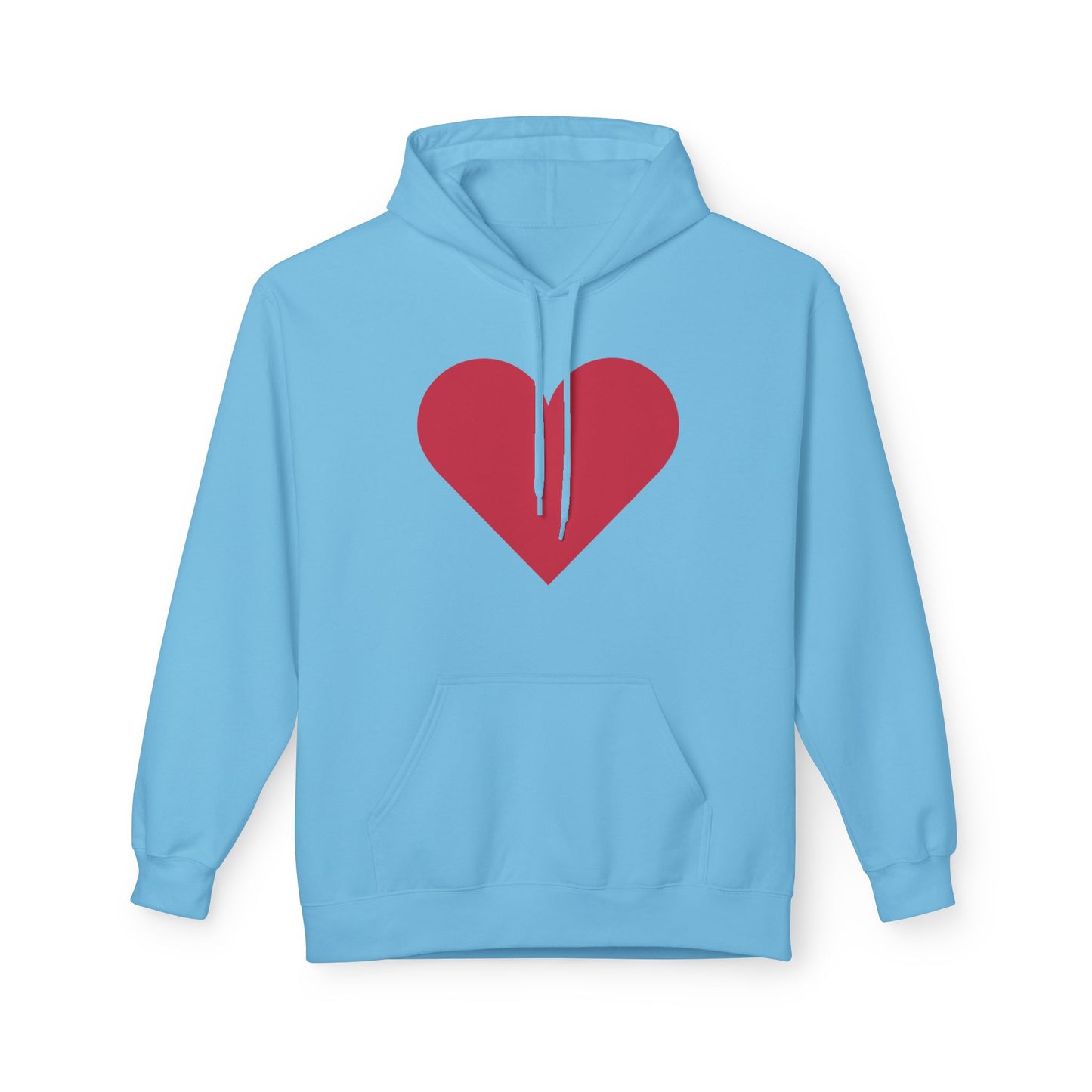 Heart & Rose Pattern Hoodie — Romantic Floral Valentine Pullover