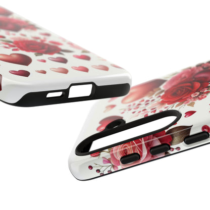 Heartfelt Floral Phone Case | Tough Cases for Love & Romance