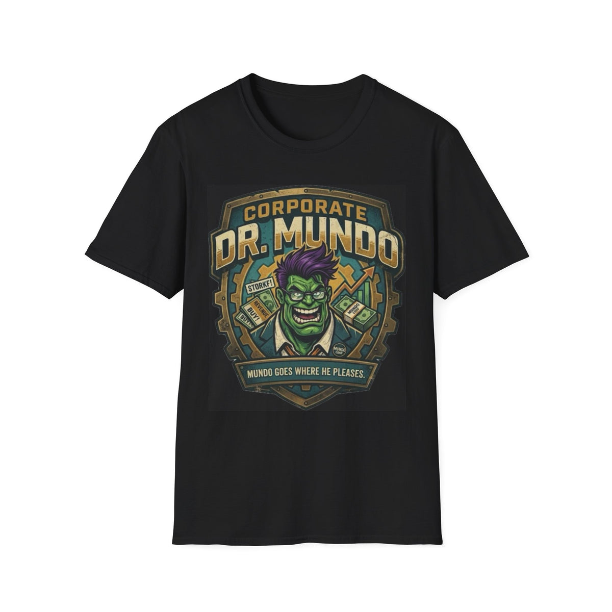 Dr. Mundo Corporate Tee — Funny Gaming League of Legends Shirt