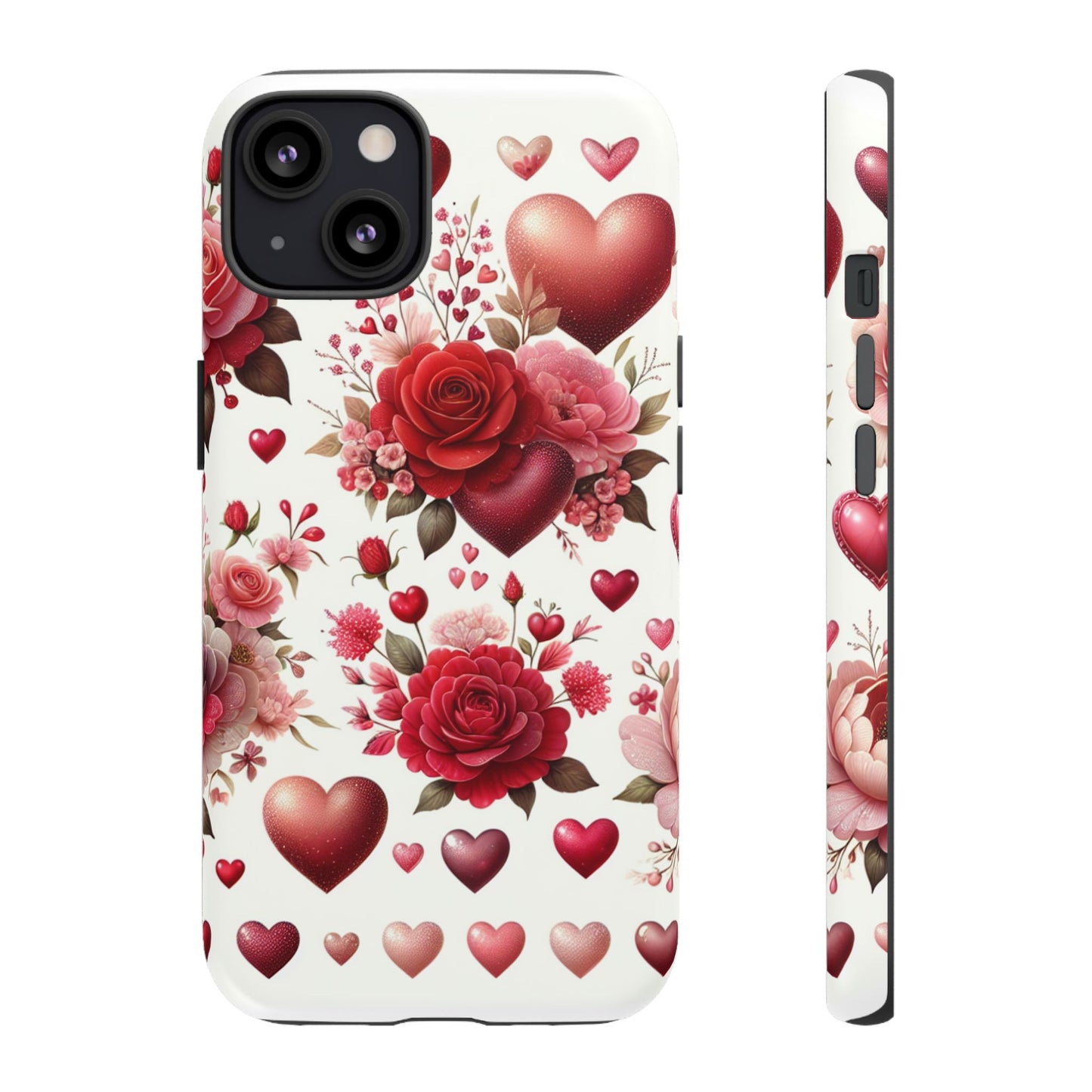 Heartfelt Floral Phone Case | Tough Cases for Love & Romance