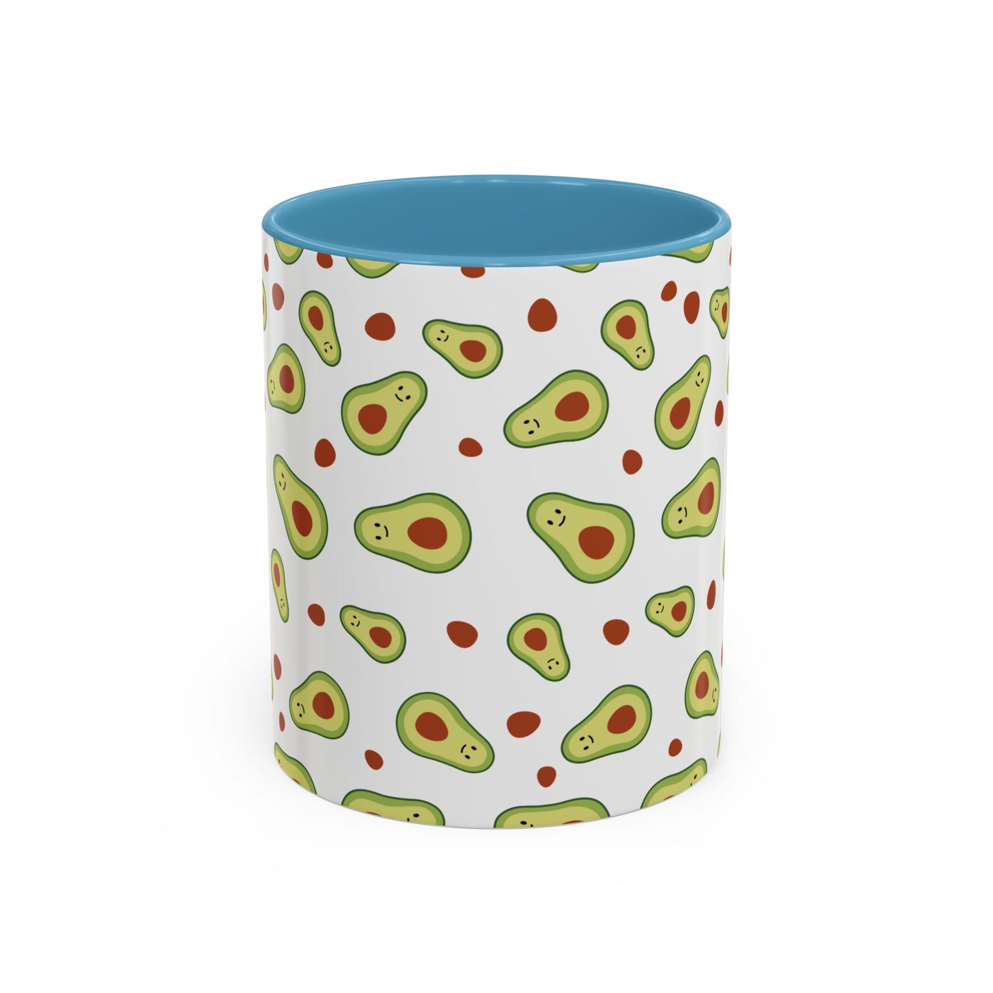 Quirky Avocado Print Coffee Mug - Fun Kitchen Accessory for Unique Coffee Lovers