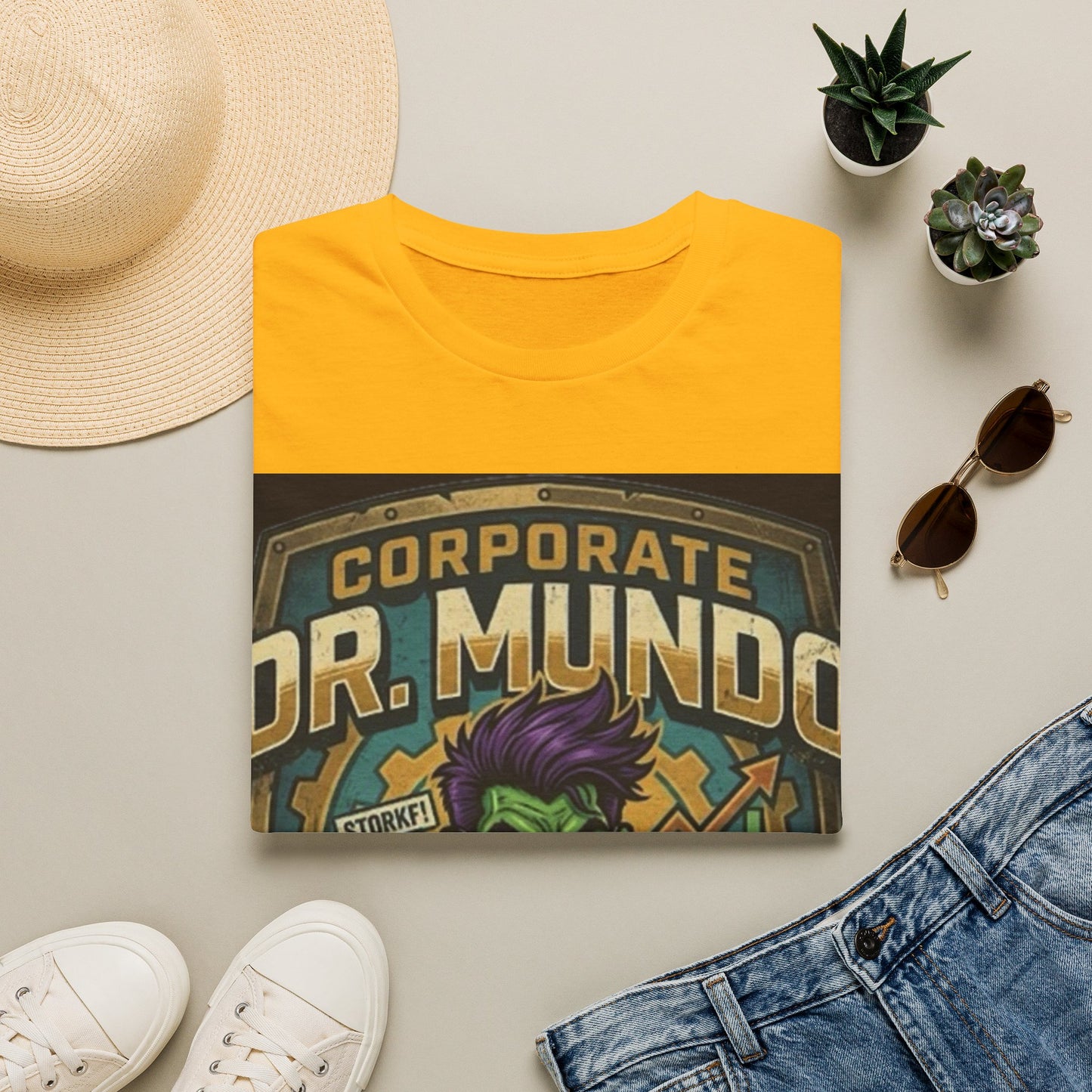 Dr. Mundo Corporate Tee — Funny Gaming League of Legends Shirt