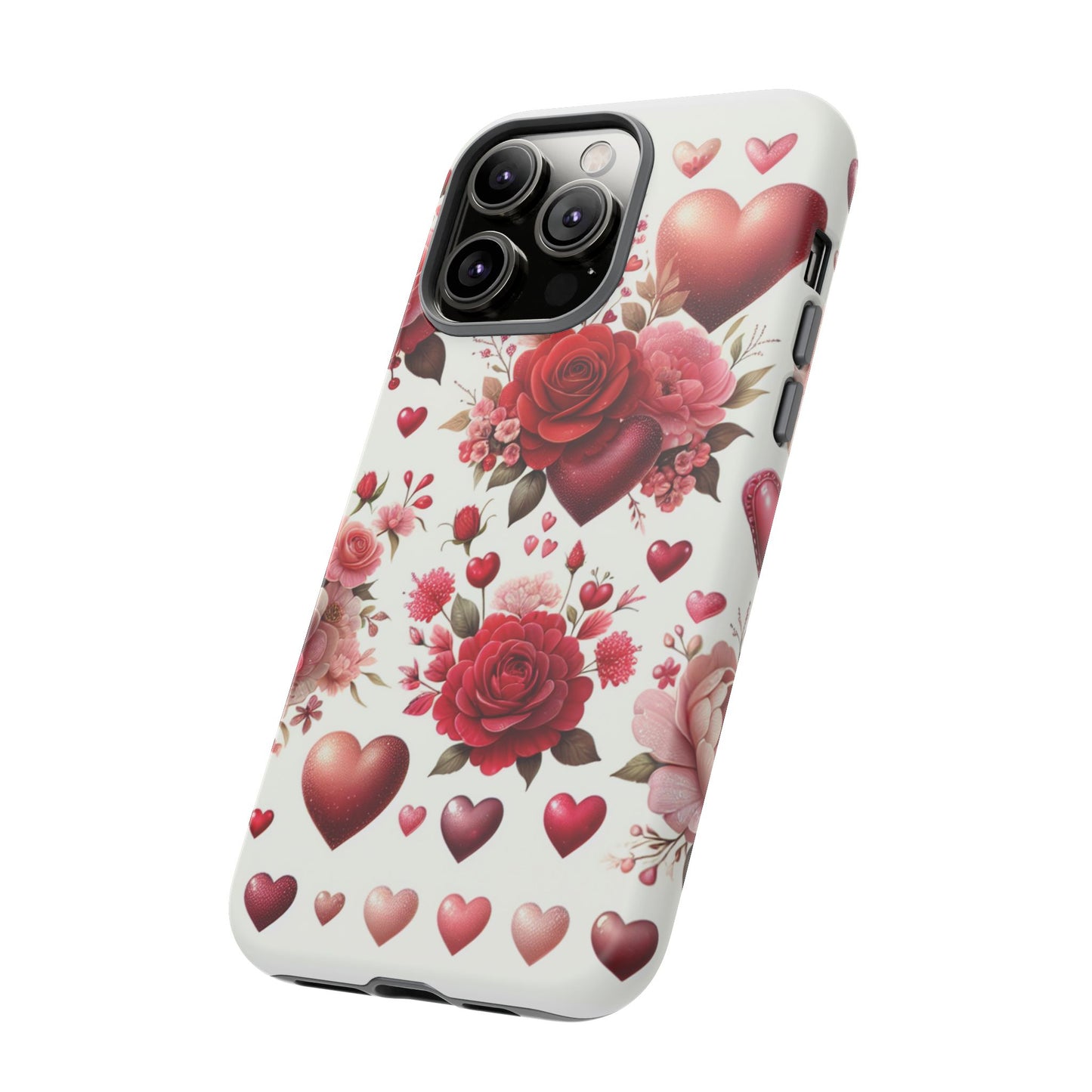 Heartfelt Floral Phone Case | Tough Cases for Love & Romance