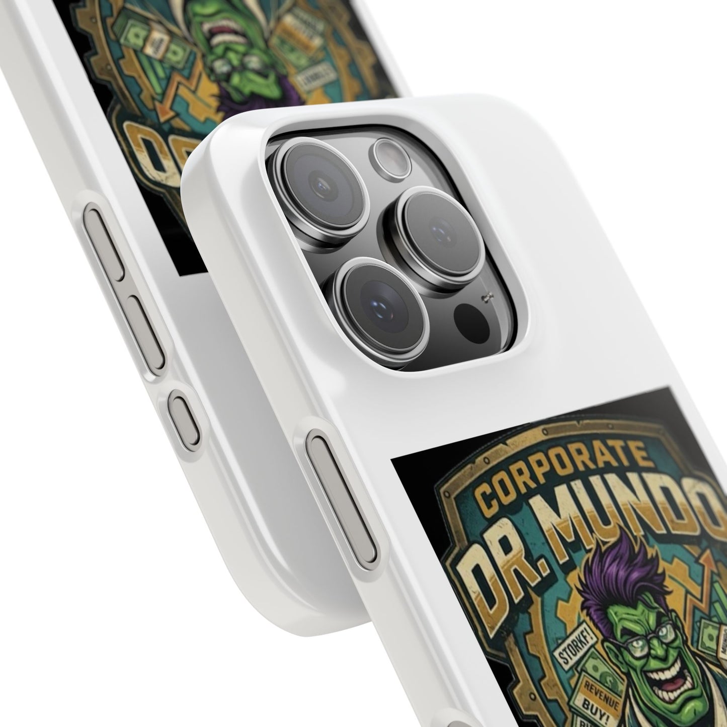 Corporate Dr. Mundo Phone Case — Funny Gaming Snap Case for League of Legends Fans