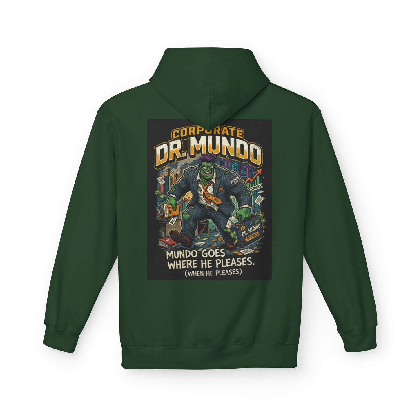 Dr Mundo Retro Arcade Hoodie league of legands— Gaming Champion Pullover