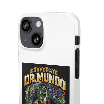 Snap Case — "Corporate Dr. Mundo" Phone Case | Funny Gamer League Riot-Inspired Design