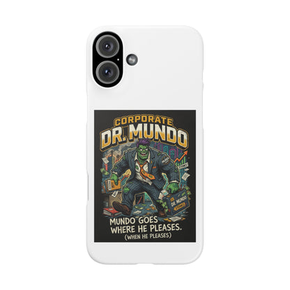 Snap Case — "Corporate Dr. Mundo" Phone Case | Funny Gamer League Riot-Inspired Design