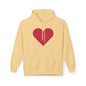 Heart & Rose Pattern Hoodie — Romantic Floral Valentine Pullover