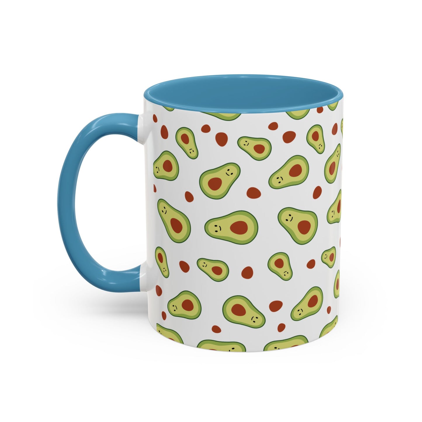 Quirky Avocado Print Coffee Mug - Fun Kitchen Accessory for Unique Coffee Lovers