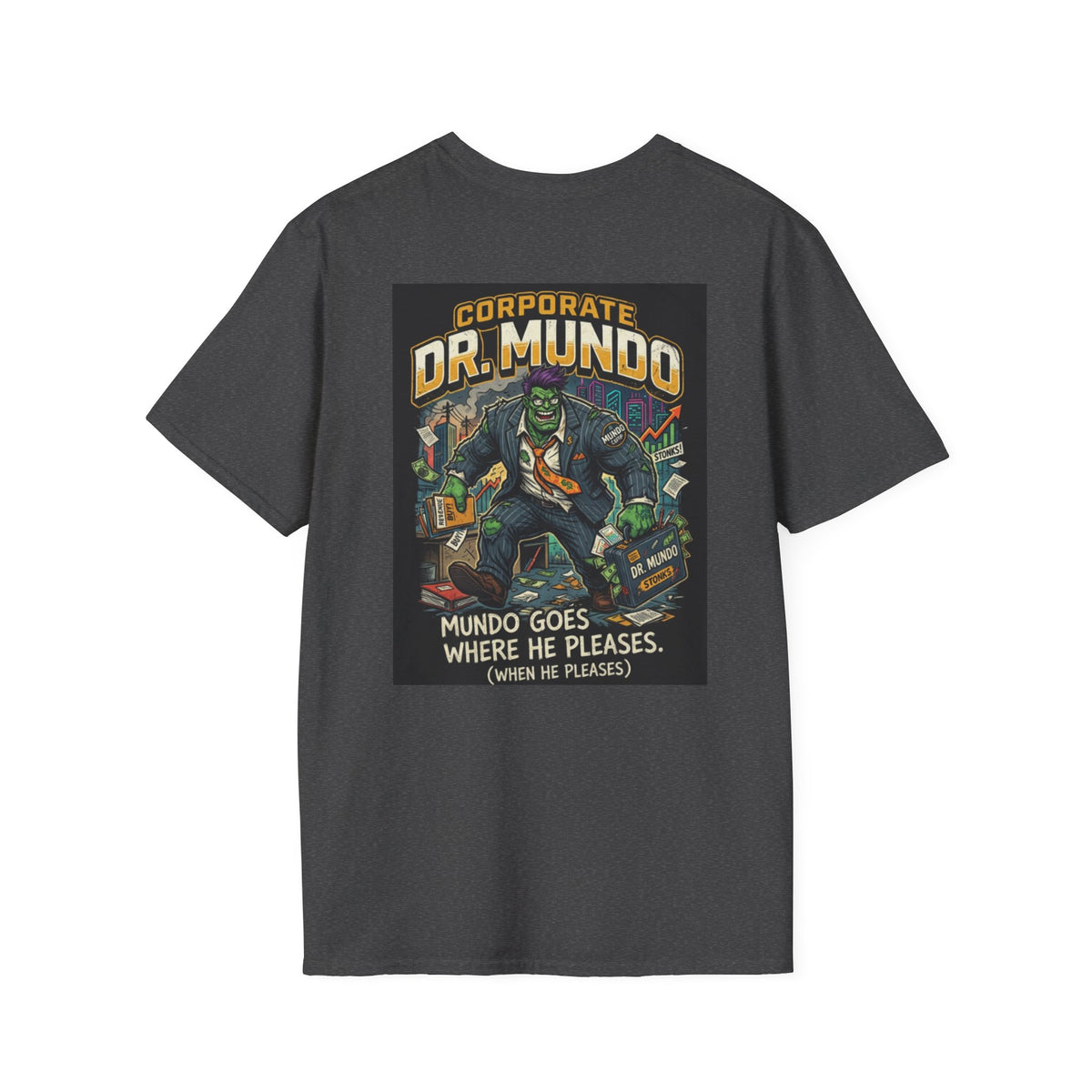 Dr. Mundo Corporate Tee — Funny Gaming League of Legends Shirt