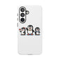 Penguin Pixel Trio Phone Case — Cute Retro 8‑Bit Penguin Family Protective Cover