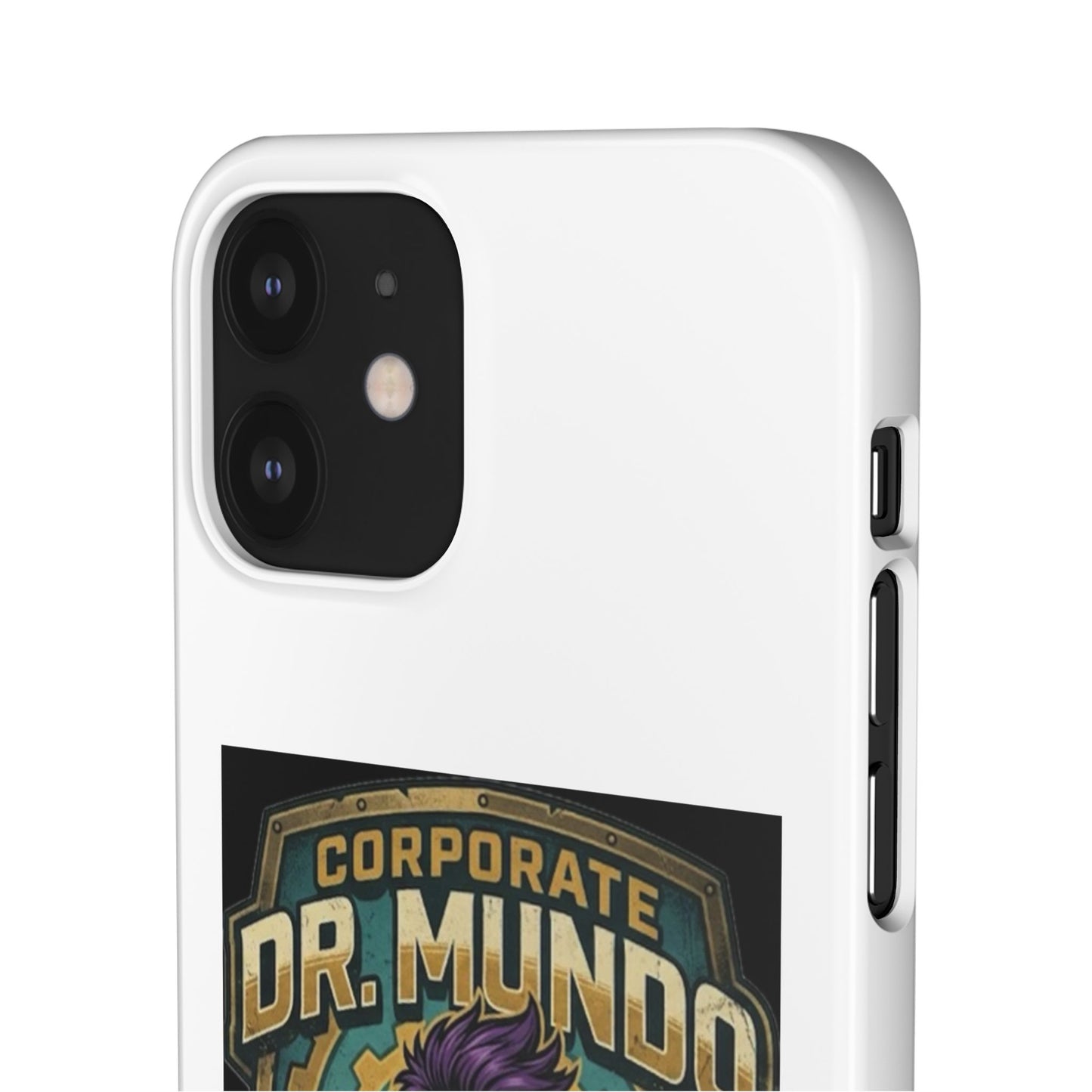 Corporate Dr. Mundo Phone Case — Funny Gaming Snap Case for League of Legends Fans