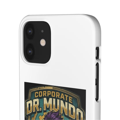 Corporate Dr. Mundo Phone Case — Funny Gaming Snap Case for League of Legends Fans