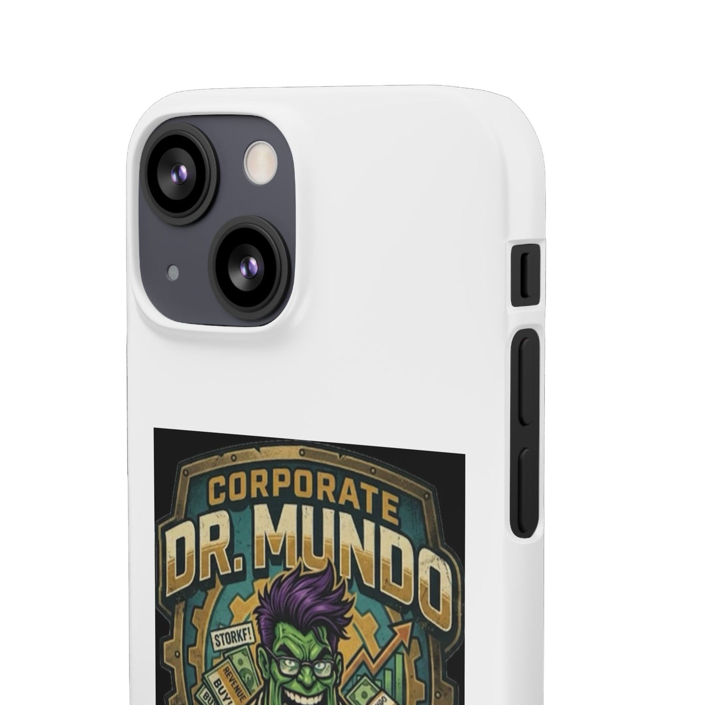 Corporate Dr. Mundo Phone Case — Funny Gaming Snap Case for League of Legends Fans