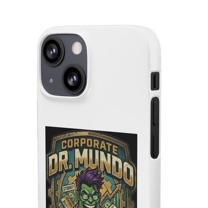 Corporate Dr. Mundo Phone Case — Funny Gaming Snap Case for League of Legends Fans