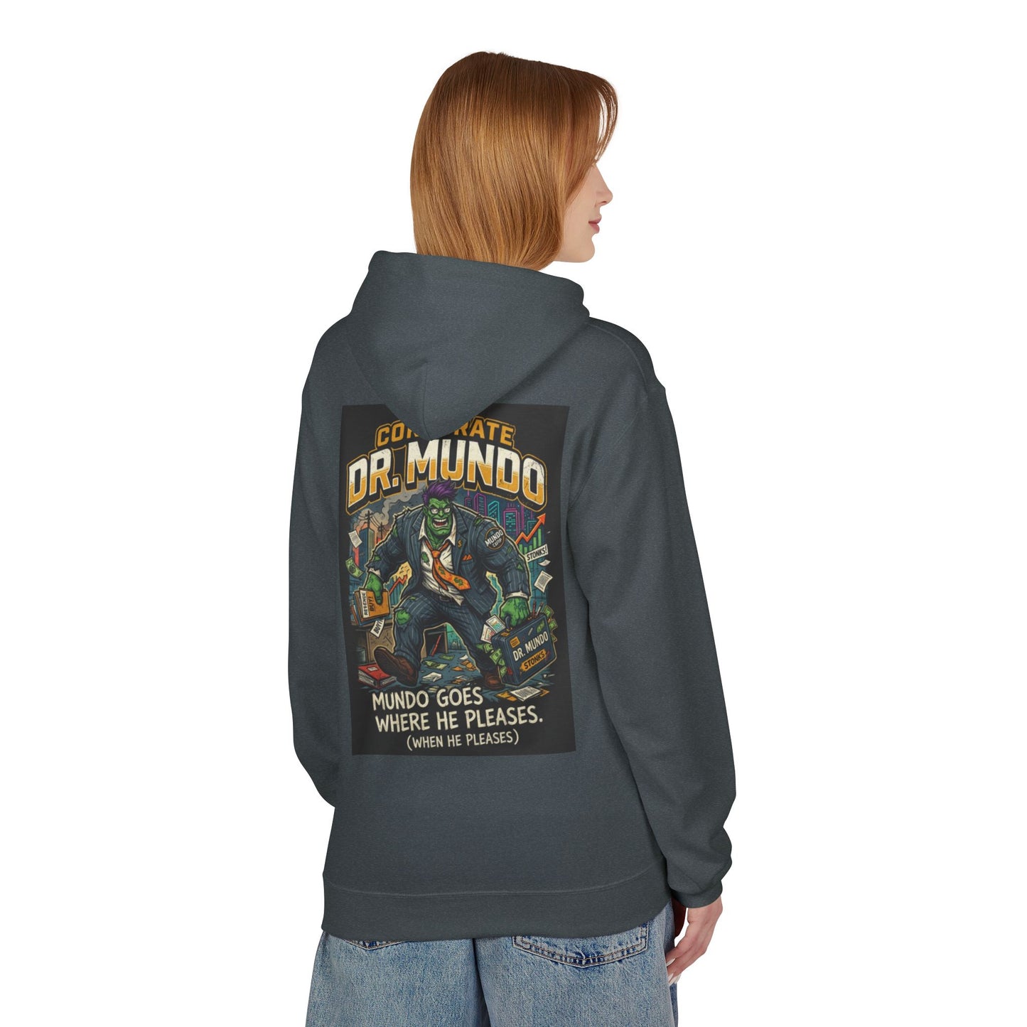 Dr Mundo Retro Arcade Hoodie league of legands— Gaming Champion Pullover