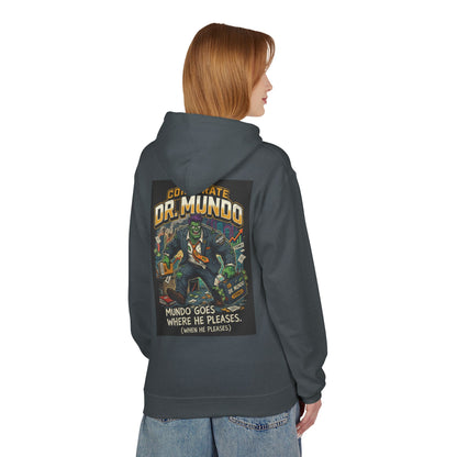 Dr Mundo Retro Arcade Hoodie league of legands— Gaming Champion Pullover