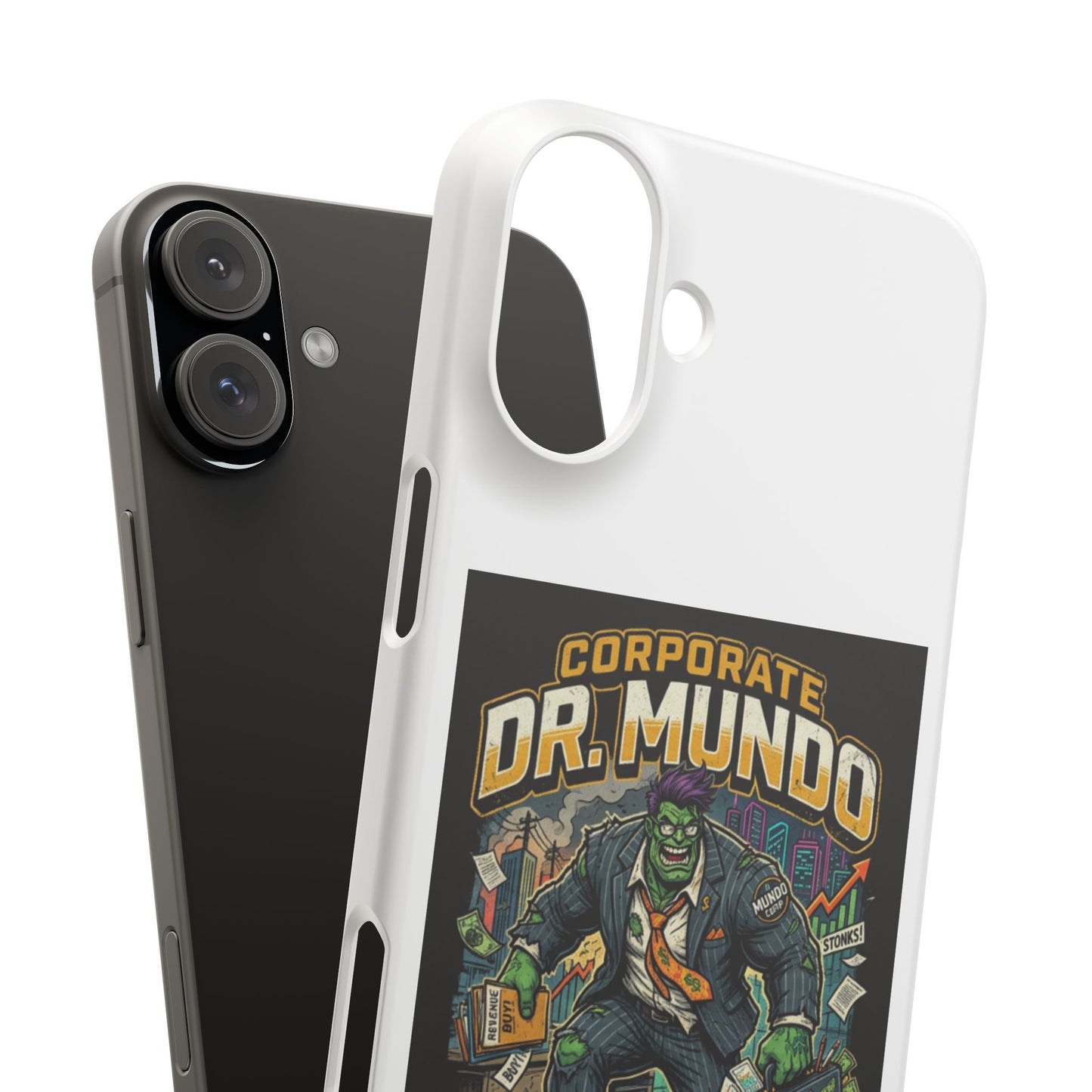 Snap Case — "Corporate Dr. Mundo" Phone Case | Funny Gamer League Riot-Inspired Design