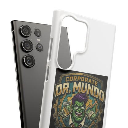 Corporate Dr. Mundo Phone Case — Funny Gaming Snap Case for League of Legends Fans