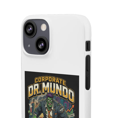 Snap Case — "Corporate Dr. Mundo" Phone Case | Funny Gamer League Riot-Inspired Design