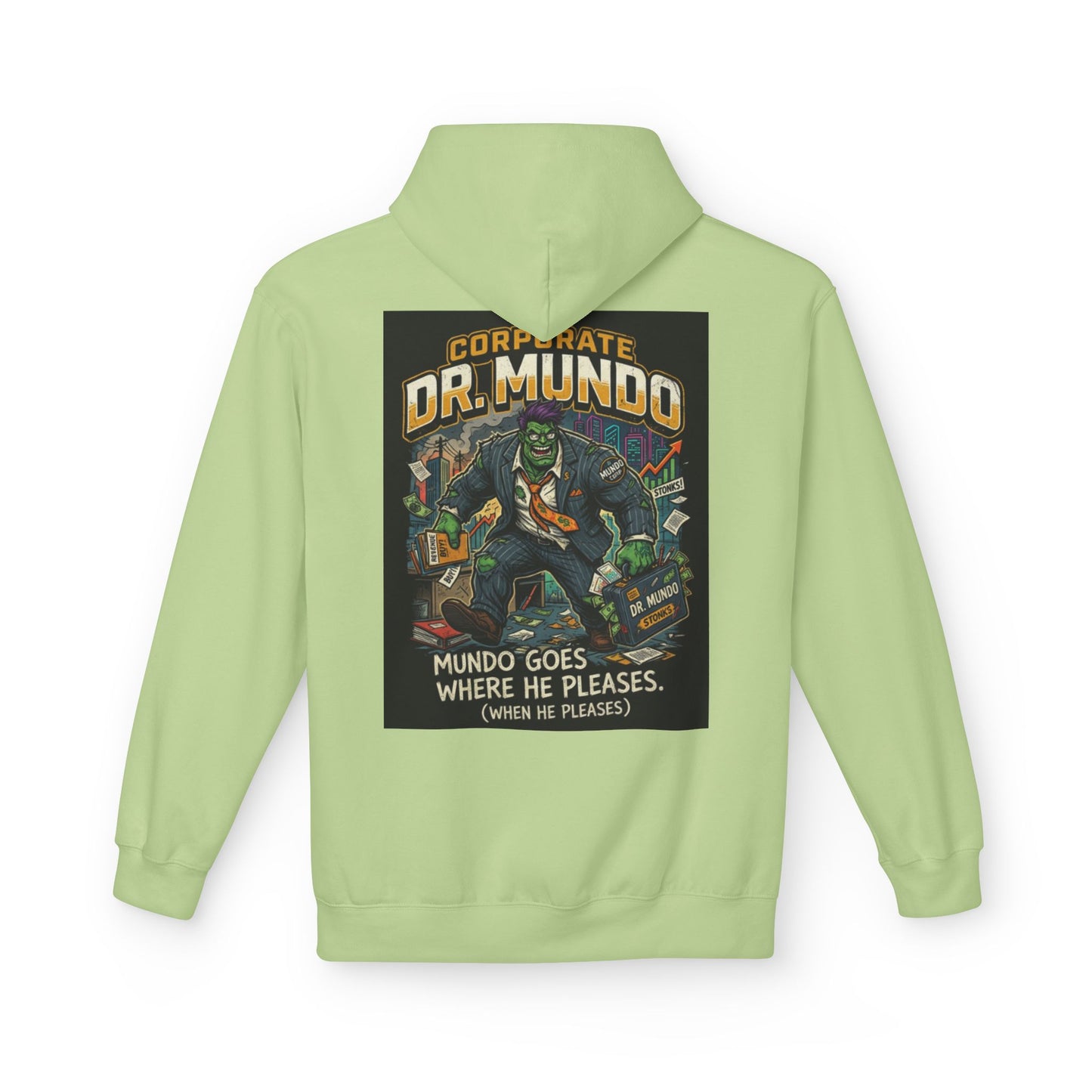 Dr Mundo Retro Arcade Hoodie league of legands— Gaming Champion Pullover