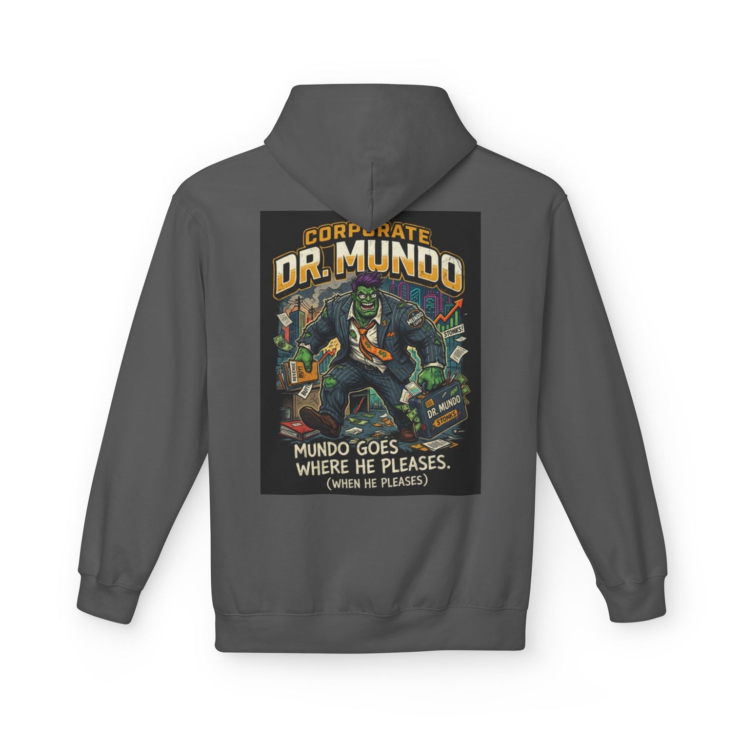 Dr Mundo Retro Arcade Hoodie league of legands— Gaming Champion Pullover