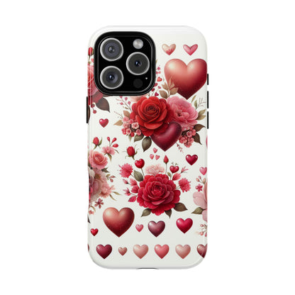 Heartfelt Floral Phone Case | Tough Cases for Love & Romance