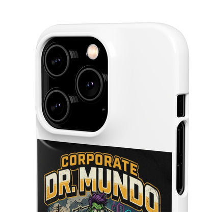Snap Case — "Corporate Dr. Mundo" Phone Case | Funny Gamer League Riot-Inspired Design