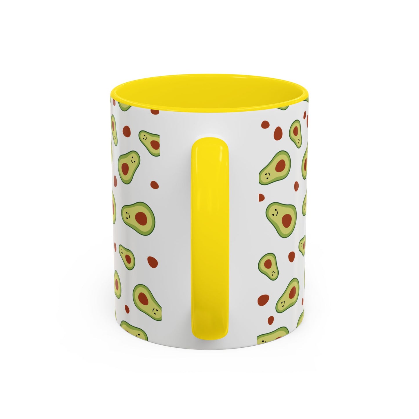 Quirky Avocado Print Coffee Mug - Fun Kitchen Accessory for Unique Coffee Lovers