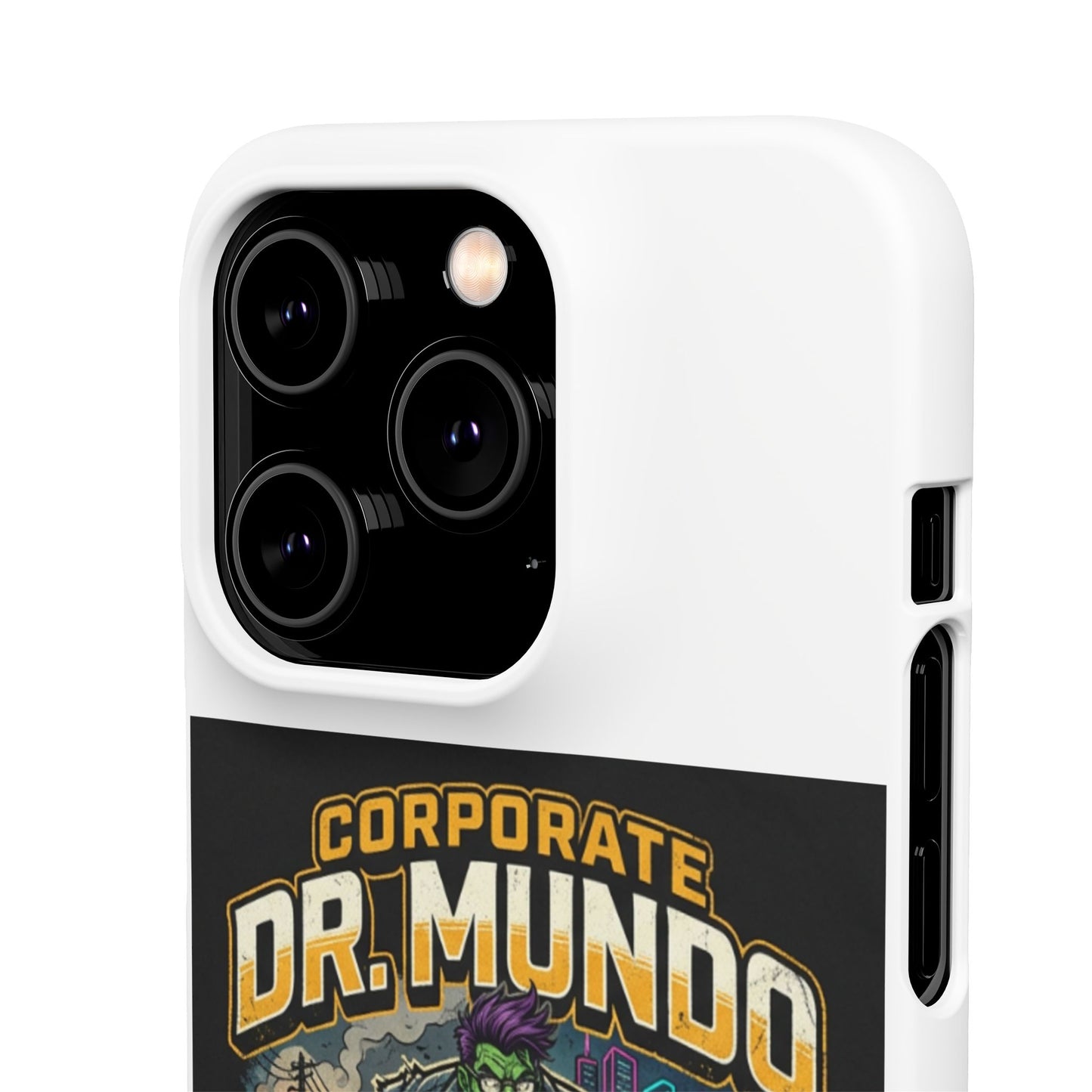 Snap Case — "Corporate Dr. Mundo" Phone Case | Funny Gamer League Riot-Inspired Design