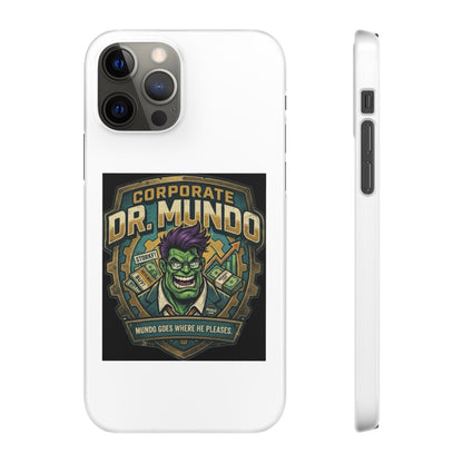 Corporate Dr. Mundo Phone Case — Funny Gaming Snap Case for League of Legends Fans