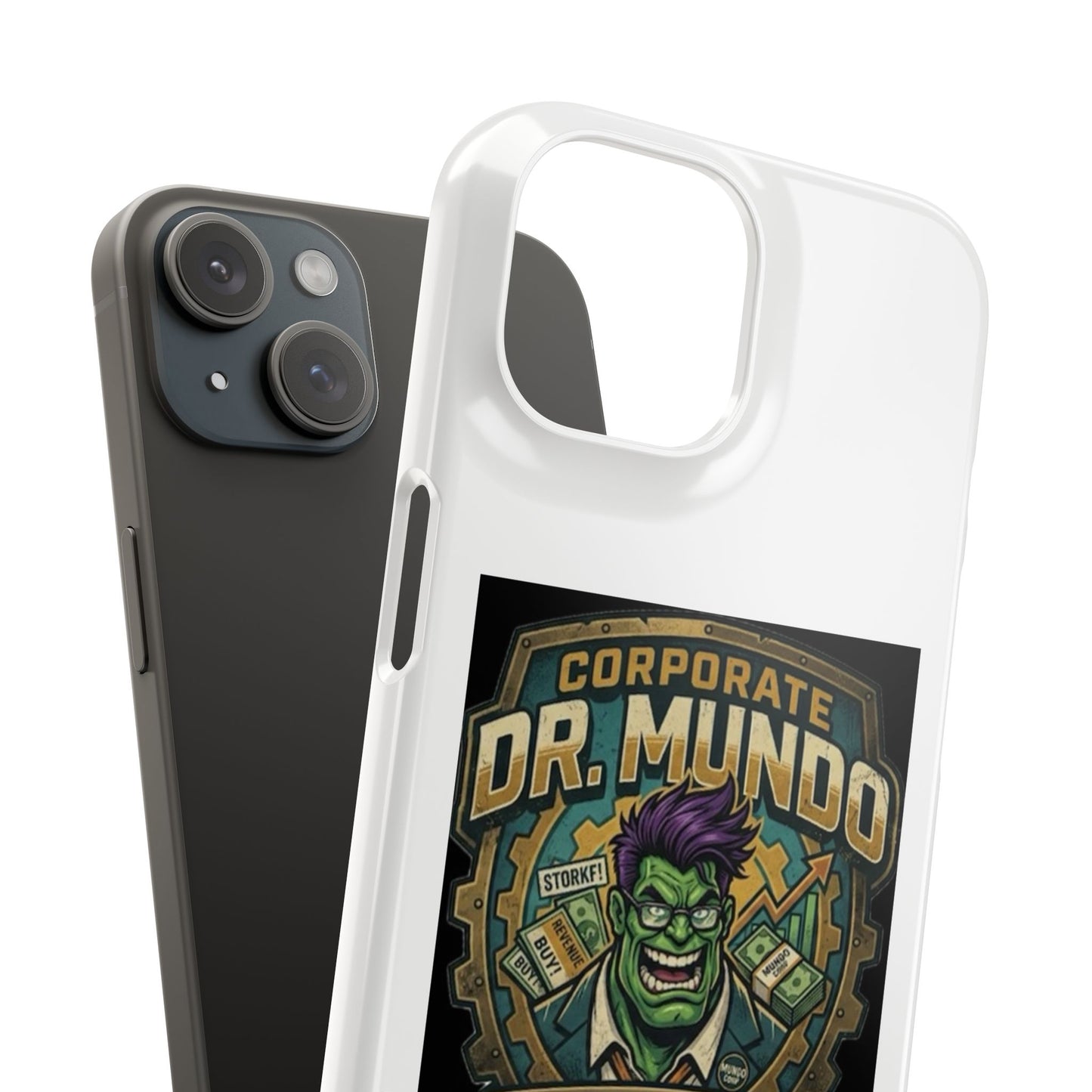 Corporate Dr. Mundo Phone Case — Funny Gaming Snap Case for League of Legends Fans