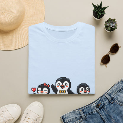 Penguin Pixel Tee — Cute Retro Pixel Art Penguins T-Shirt