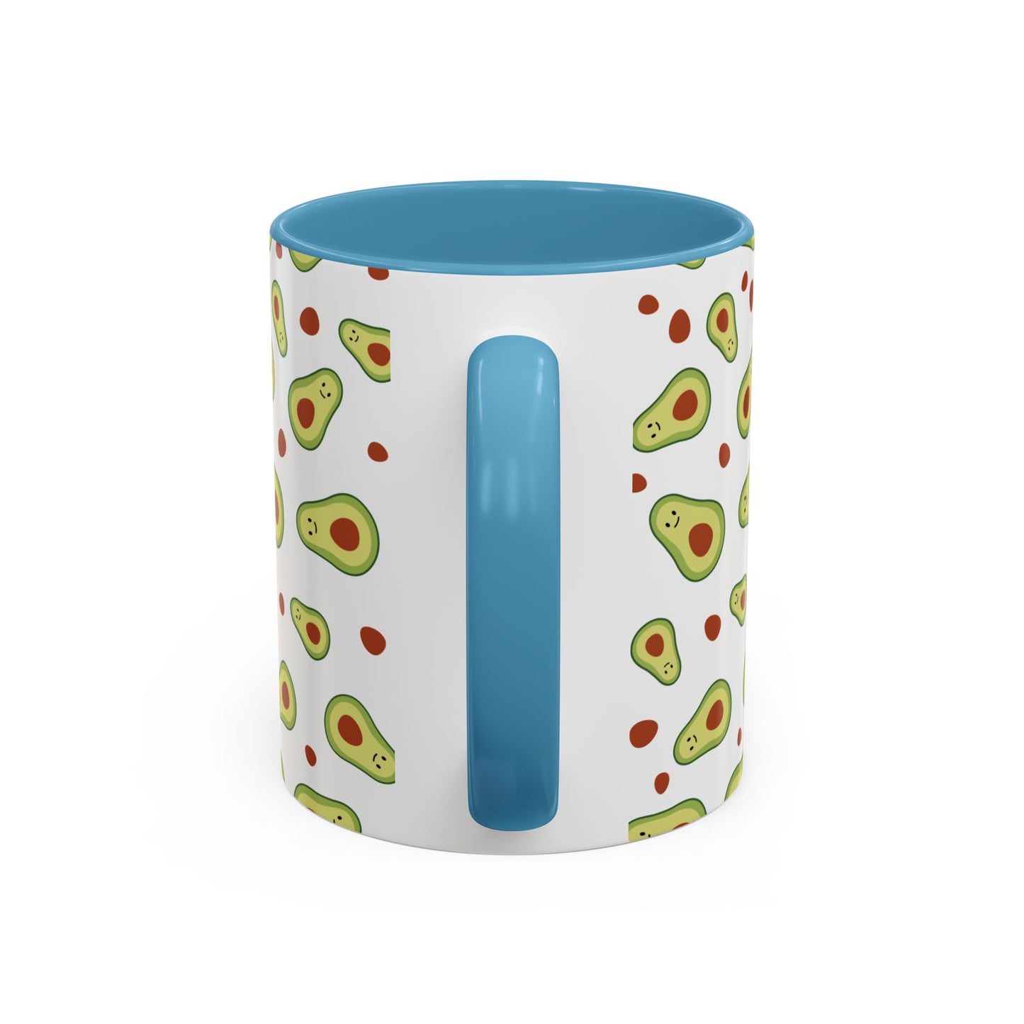 Quirky Avocado Print Coffee Mug - Fun Kitchen Accessory for Unique Coffee Lovers