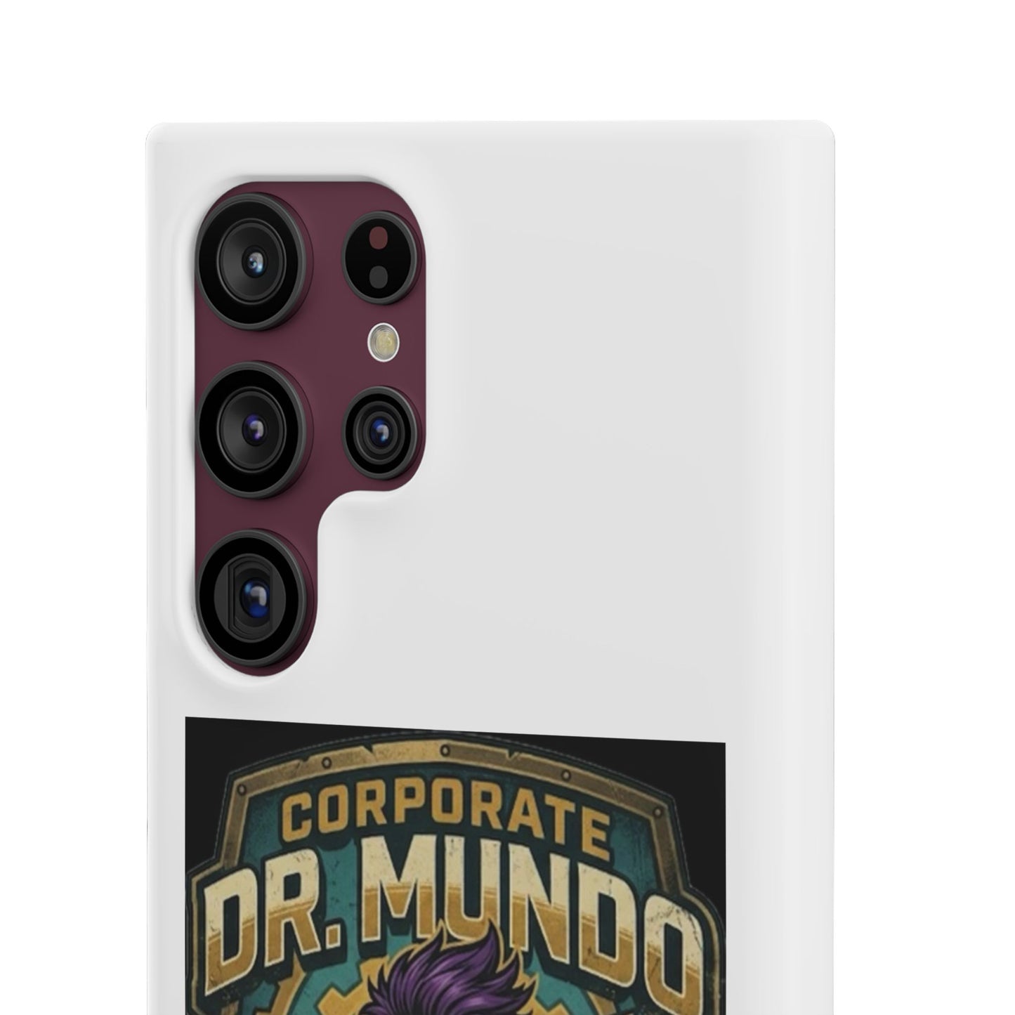 Corporate Dr. Mundo Phone Case — Funny Gaming Snap Case for League of Legends Fans
