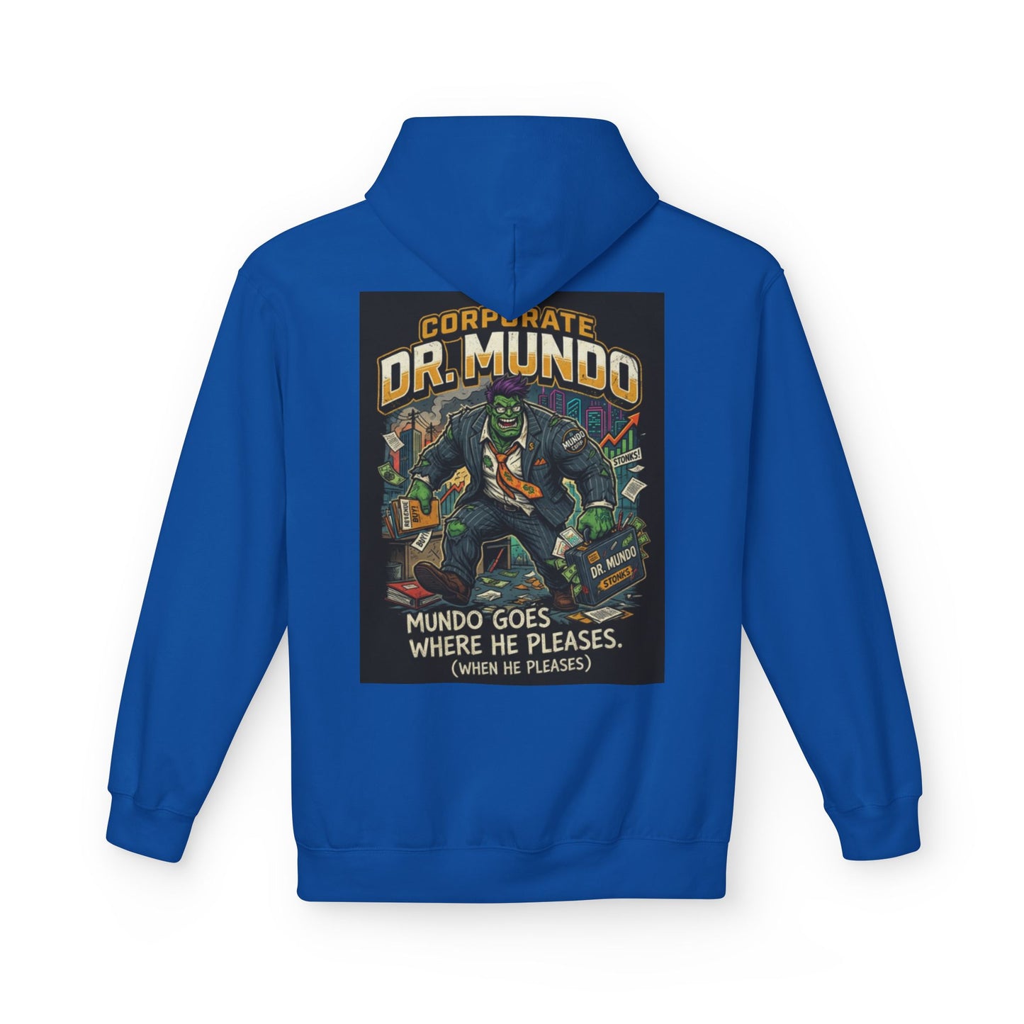 Dr Mundo Retro Arcade Hoodie league of legands— Gaming Champion Pullover
