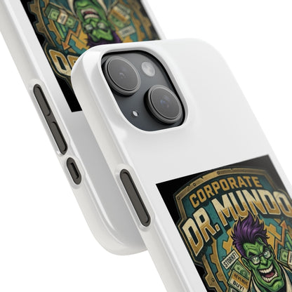 Corporate Dr. Mundo Phone Case — Funny Gaming Snap Case for League of Legends Fans