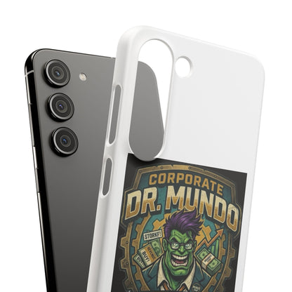Corporate Dr. Mundo Phone Case — Funny Gaming Snap Case for League of Legends Fans