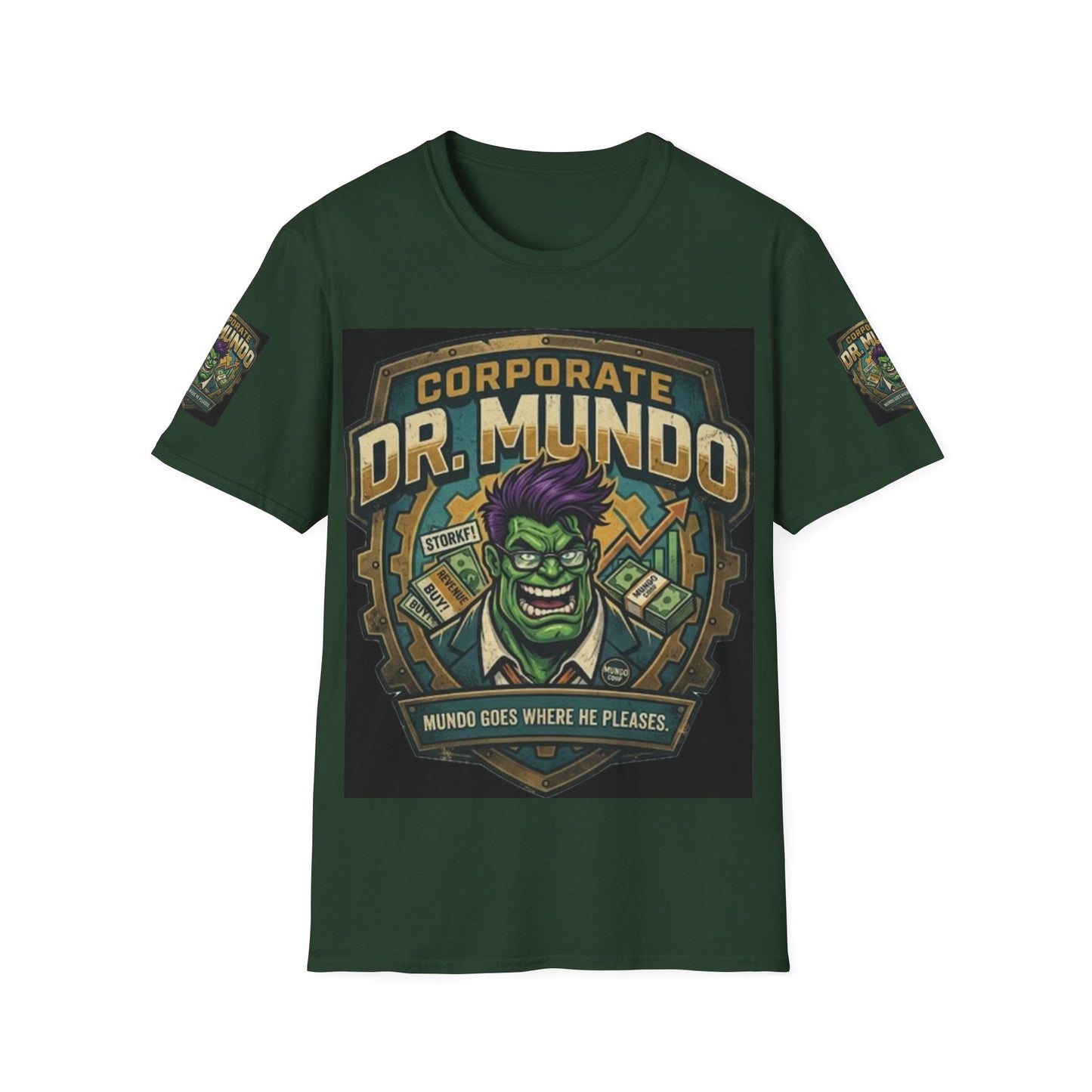 Dr. Mundo Corporate Tee — Funny Gaming League of Legends Shirt