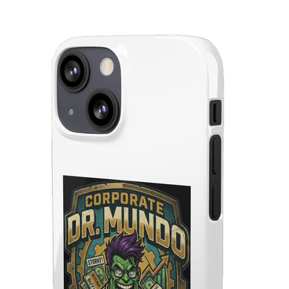 Corporate Dr. Mundo Phone Case — Funny Gaming Snap Case for League of Legends Fans