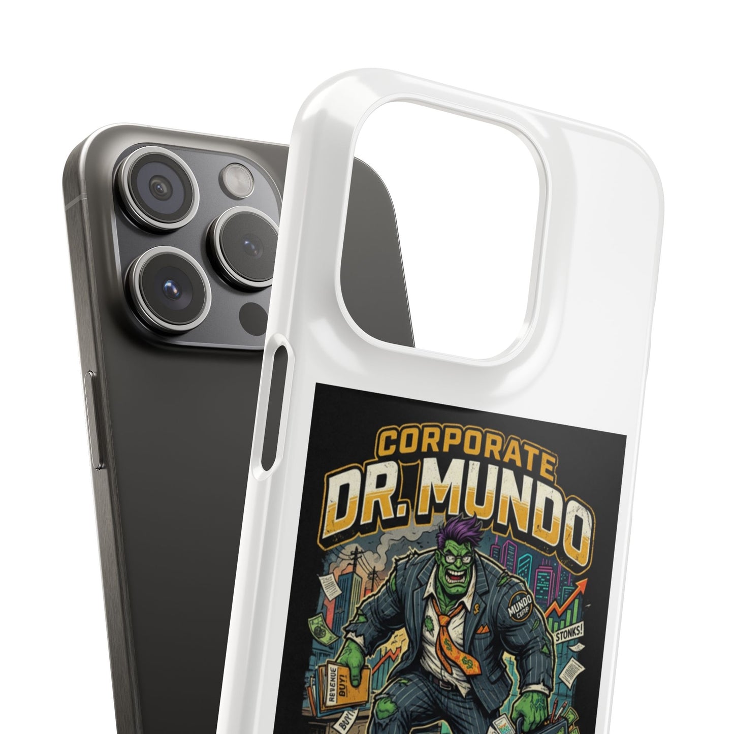 Snap Case — "Corporate Dr. Mundo" Phone Case | Funny Gamer League Riot-Inspired Design