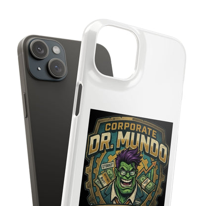 Corporate Dr. Mundo Phone Case — Funny Gaming Snap Case for League of Legends Fans