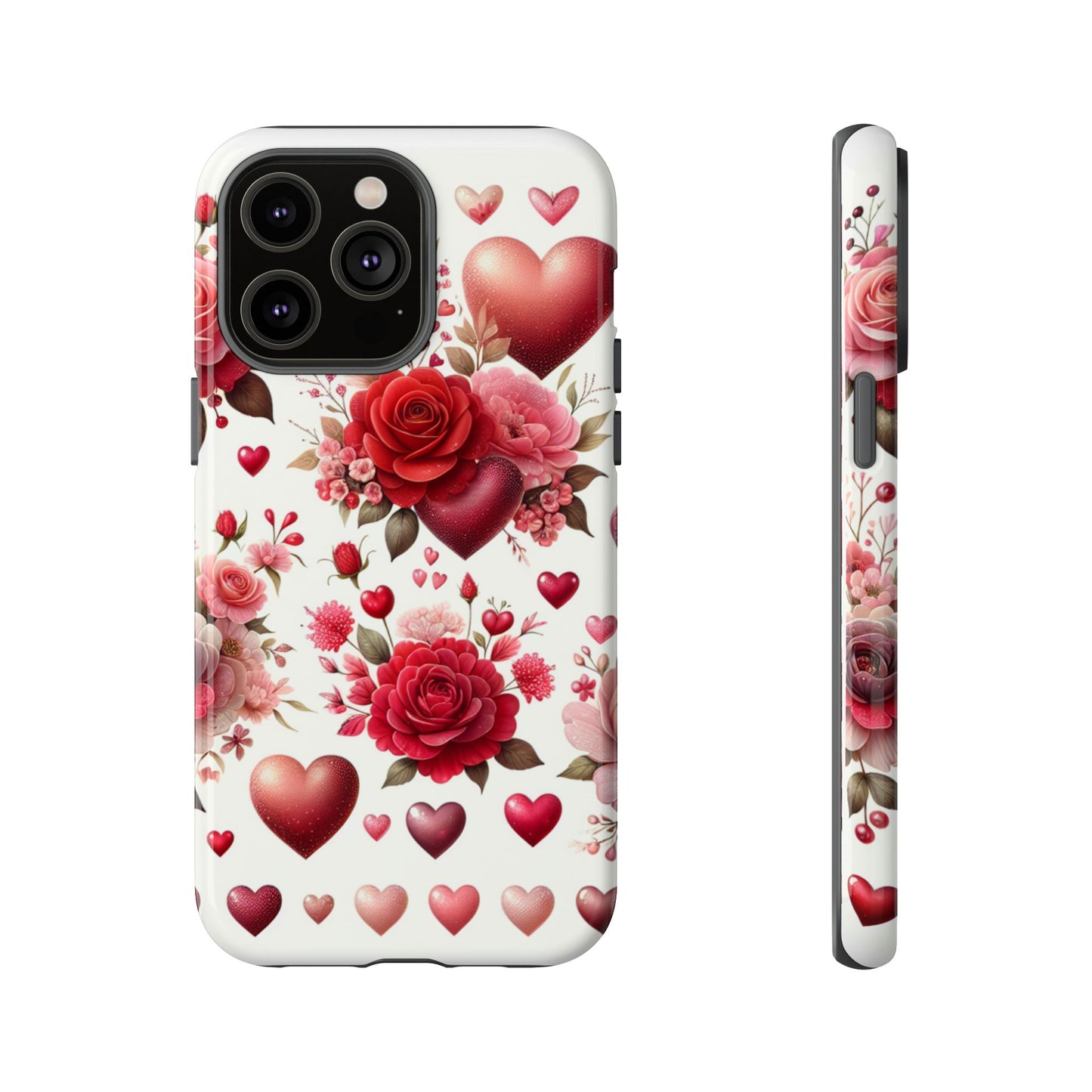 Heartfelt Floral Phone Case | Tough Cases for Love & Romance