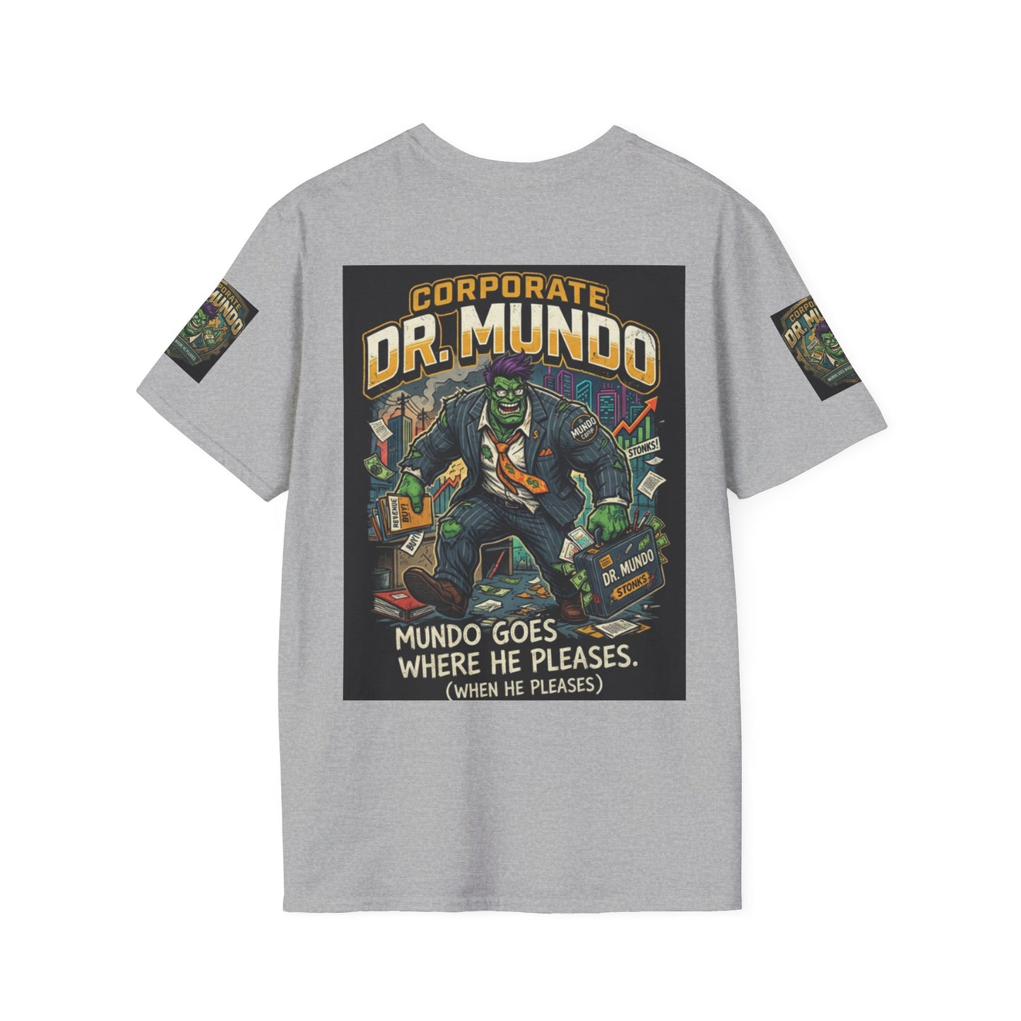 Dr. Mundo Corporate Tee — Funny Gaming League of Legends Shirt